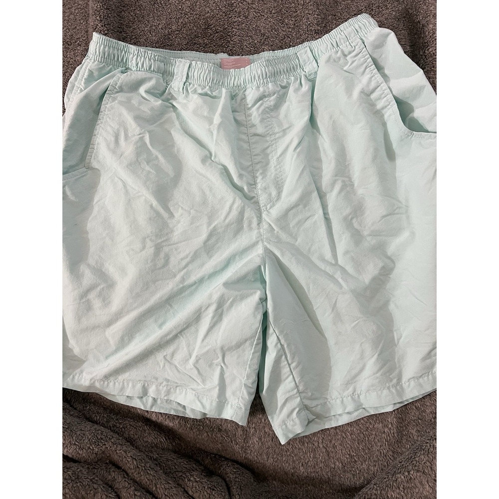 Columbia Men's Lined 6" Swim‎ Shorts Light Teal - Size Medium